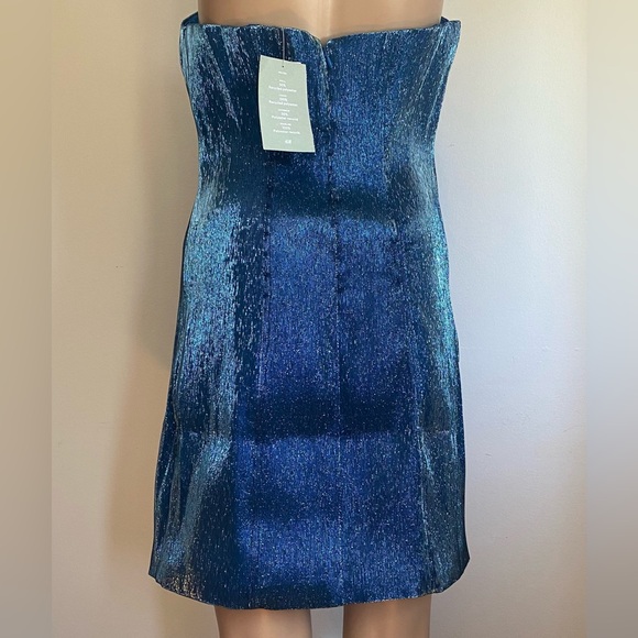 NWT! Sparkly Blue Dress, size M - Picture 4 of 4